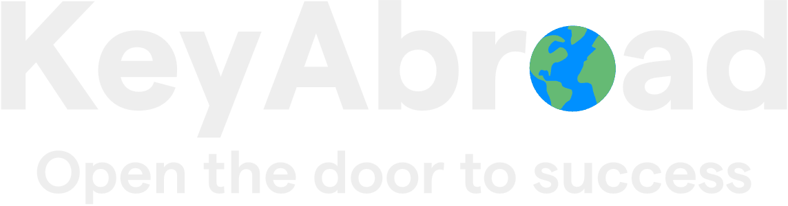 KeyAbroad Logo White